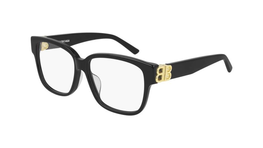 Óculos de grau Balenciaga Dynasty BB0104O 001 56-14 Preto