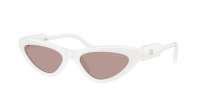 Miu Miu MU B11SU 20M20I 55-19 Opal white