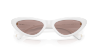 Miu Miu MU B11SU 20M20I 55-19 Opal white