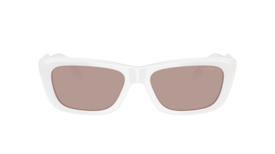Sonnenbrille Miu Miu MU B12S 20M20I 56-17 Opal white