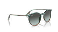 Ray-Ban RB2204 1394GK 51-20 Striped Blue Gradient Green