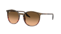 Ray-Ban RB2204 13953B 51-20 Striped Brown Gradient Red