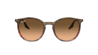 Ray-Ban RB2204 13953B 51-20 Striped Brown Gradient Red