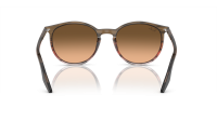 Ray-Ban RB2204 13953B 51-20 Striped Brown Gradient Red