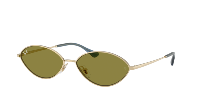 Sunglasses Ray-Ban Kai Bio-based RB3757 9213/2 56-15 Pale Gold