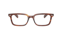 Ray-Ban Brunel RX5534 RB5534 2144 55-19 Striped Havana