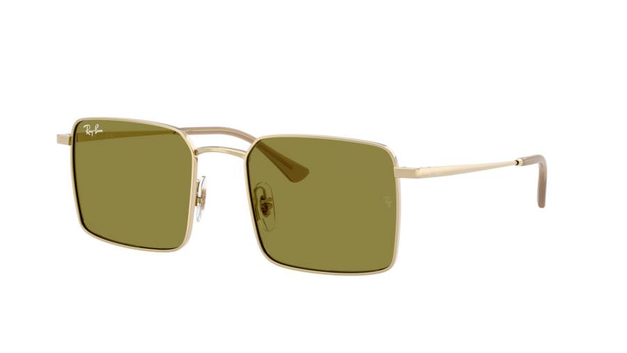 Zonnebrillen Ray-Ban RB3782 9213/2 53-20 Pale Gold