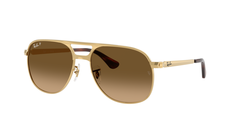 Zonnebrillen Ray-Ban Bill max RB3793 001/M2 56-17 Goud