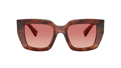 Sunglasses Miu Miu Glimpse MU B05S 26E50U 51-21 Striped tobacco