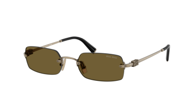 Occhiali da sole Miu Miu Eyewear MU B50S 26C09Z 52-20 Old Gold