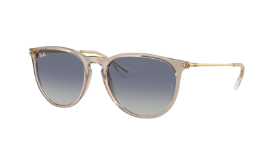 Occhiali da sole Ray-Ban Erika RB4171 67444L 54-18 Transparent light brown