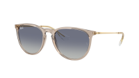 Ray-Ban Erika RB4171 67444L 54-18 Transparent light brown