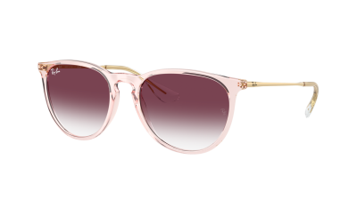 Occhiali da sole Ray-Ban Erika RB4171 67428H 54-18 Transparent Pink