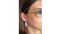 Miu Miu Logo MU 52YS 7OE01T 54-21 Antique Gold