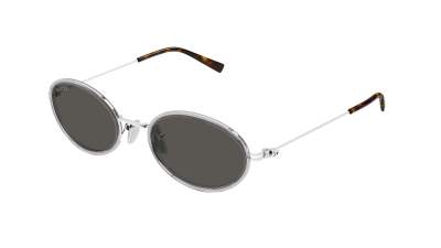 Gucci Emblem GG1980S 005 52-21 Grey Silver