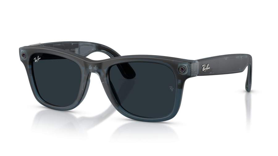 Zonnebrillen Ray-Ban Meta wayfarer Gen 3 RW4011 69211Z 50-22 Transparent Ocean