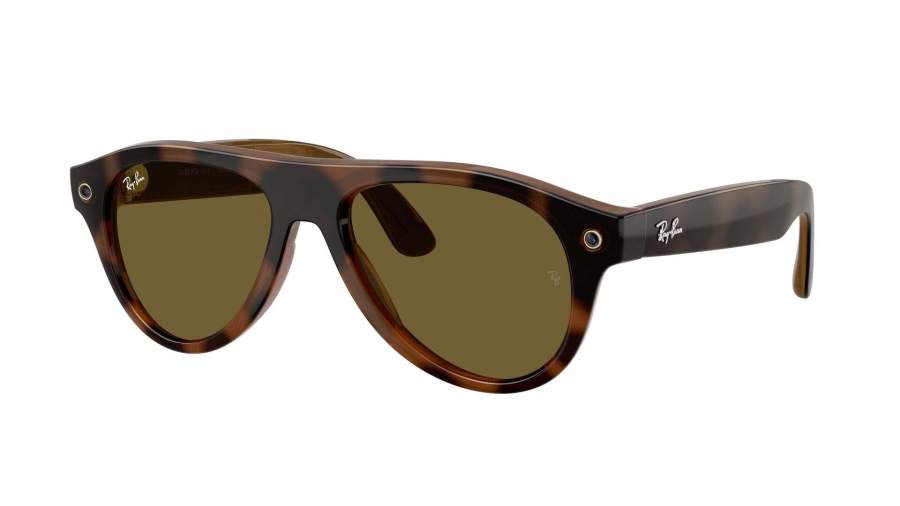 Zonnebrillen Ray-Ban Meta aviator Gen 3 RW4016 690573 54-18 Havana