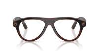Ray-Ban Meta aviator Gen 3 RW4016 6912JD 54-18 Transparent Umber