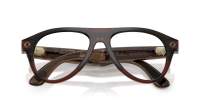 Ray-Ban Meta aviator Gen 3 RW4016 6912JD 54-18 Transparent Umber