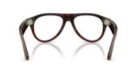 Ray-Ban Meta aviator Gen 3 RW4016 6912JD 54-18 Transparent Umber