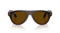 Ray-Ban Meta aviator Gen 3 RW4016 6912JD 54-18 Transparent Umber