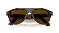 Ray-Ban Meta aviator Gen 3 RW4016 6912JD 54-18 Transparent Umber