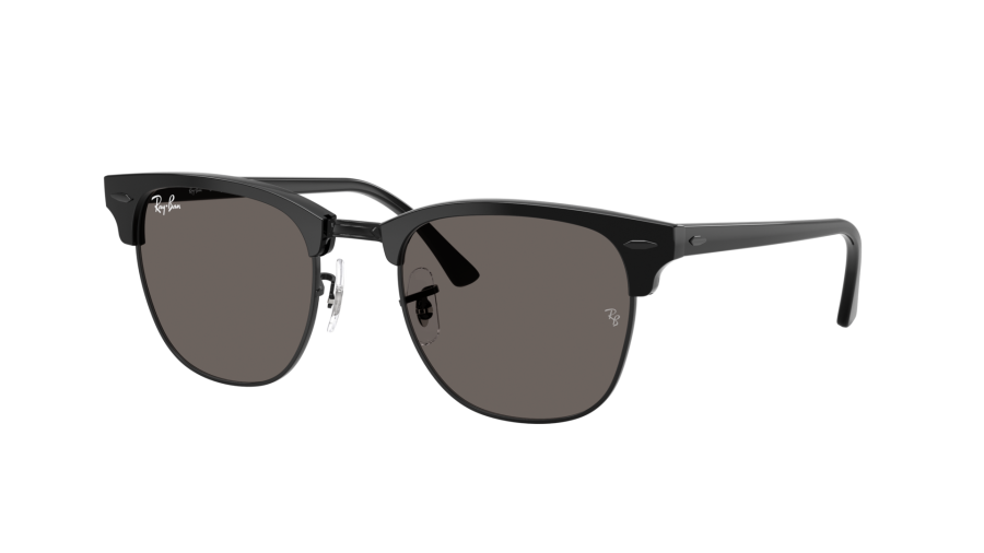 Sonnenbrille Ray-Ban Clubmaster RB3016 1291B1 49-21 Schwarz