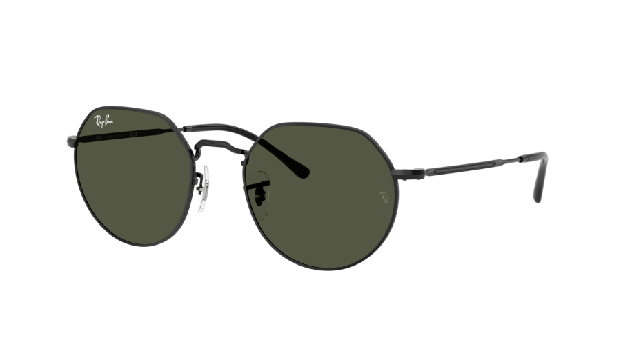 Sonnenbrille Ray-Ban Jack RB3565 002/31 51-20 Schwarz