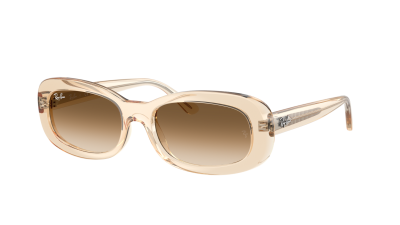 Sonnenbrille Ray-Ban RB2221 690251 53-18 Transparent nude