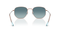 Ray-Ban Hexagonal Flat lenses RB3548N 90353M 51-21 Copper