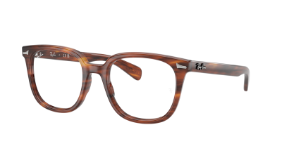 Lunettes de vue Ray-Ban Brunel 2 RX5535 RB5535 2144 51-20 Striped Havana