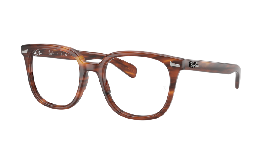 Eyeglasses Ray-Ban Brunel 2 RX5535 2144 51-20 Striped Havana
