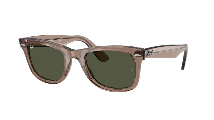 Sonnenbrille Ray-Ban Wayfarer RB2140 682731 50-22 Transparent light brown