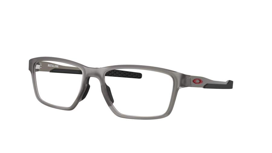 Occhiali da vista Oakley Metalink OX8153 815319 55-17 Satin grey smoke