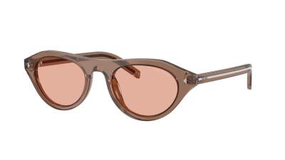 Lunettes de soleil Prada PR B15S 28I50W 51-21 Transparent clay