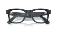 Ray-Ban Meta wayfarer Gen 3 RW4011V 8555 53-22 Bleu marine Transparent
