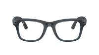 Ray-Ban Meta wayfarer Gen 3 RW4011V 8555 50-22 Bleu marine Transparent
