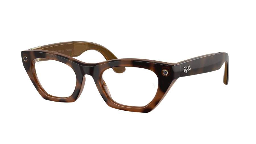 Occhiali da vista Ray-Ban Meta zena Gen 3 RW4015V 8528 49-22 Havana
