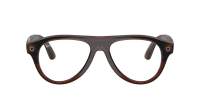 Ray-Ban Meta aviator Gen 3 RW4016V 8532 54-18 Transparent Umber