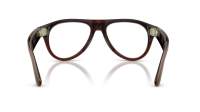 Ray-Ban Meta aviator Gen 3 RW4016V 8532 54-18 Transparent Umber