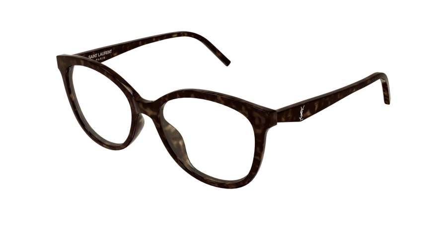 Eyeglasses Saint Laurent Monogram SL M184 007 55-17 Havana