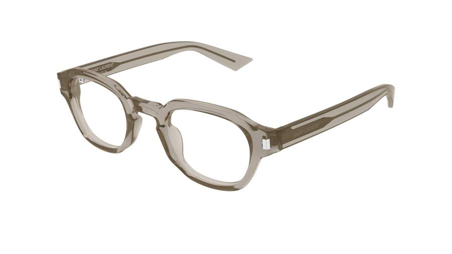 Lunettes de vue Saint Laurent Corner angle SL 946 OPT 005 47-25 Brown transparent