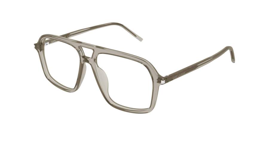 Lunettes de vue Saint Laurent Corner angle SL 960 003 55-14 Brown transparent