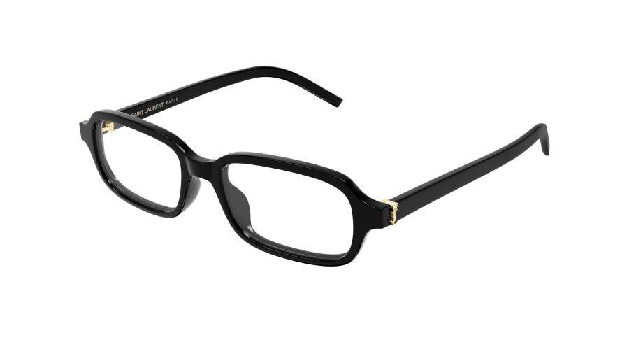 Dioptrijske naočale Saint Laurent Monogram SL M180 001 52-17 Crna