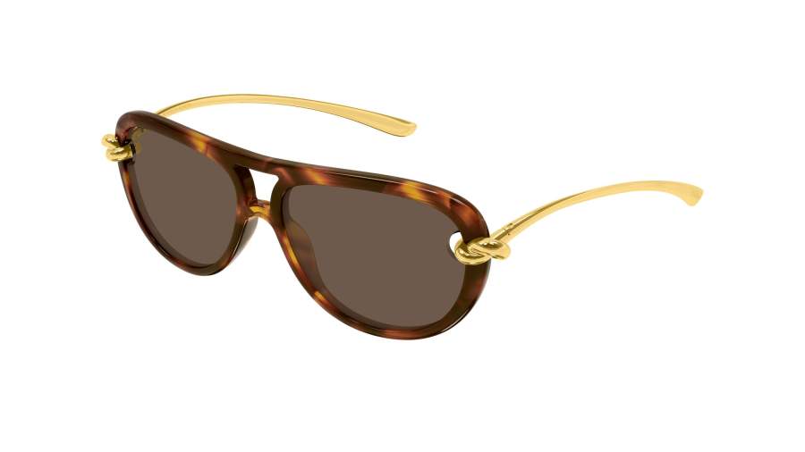 Bottega Veneta Knot BV1418S 007 58-15 Havana