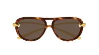 Bottega Veneta Knot BV1418S 007 58-15 Havana