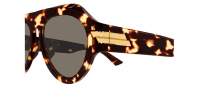 Bottega Veneta Mitre BV1488S 002 53-20 Havana