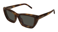 Saint Laurent SL 276 MICA PLUMP 002 55-16 Havana