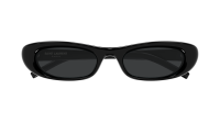 Saint Laurent Sl logo SL 557 SHADE PLUMP 001 53-20 Black 