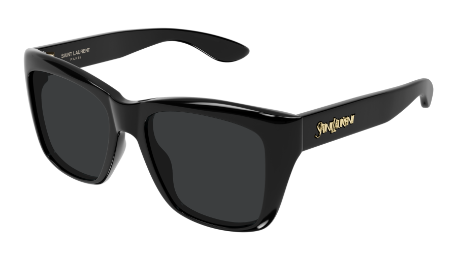 Okulary przeciwsłoneczne Saint Laurent Sl logo SL 923 001 55-18 Black 